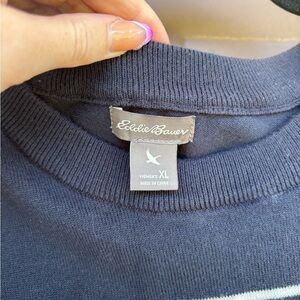 Eddie Bauer Dark Blue Women's Sweater